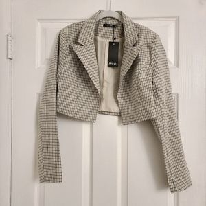 Nasty Gal Cropped Blazer